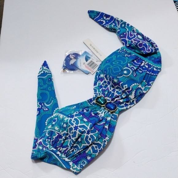 NWT Bleu Rod Beattie Lycra Xtra Life Bikini Set 10 Designer Swimwear Beachwear - Picture 8 of 15